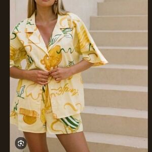 Sabo Seona Top Yellow Amalfi Citrus